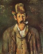 Paul Cezanne Man with a Pipe Spain oil painting artist